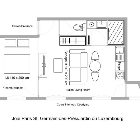 Joie St Germain Des Pres - Jardin Luxembourg *